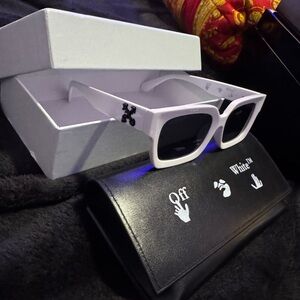Off-White White Sunglasses